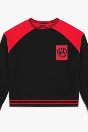 RIDFORCE Red Yoke Jumper